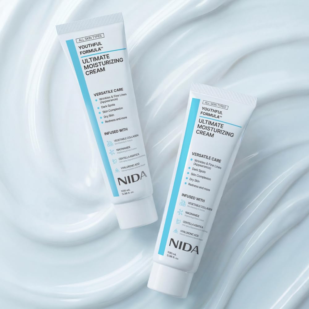 Nida Korean-inspired moisturizing cream texture preview