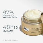 RoC line smoothing max daily hydration cream texture