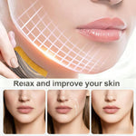 Ergonomically designed manual lymphatic face brush set for holistic self care