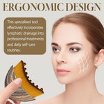 Detailed shot of the curved shape matching the precise contours of a human jawline.