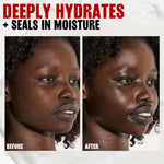 Texture shot of Thayers 80HR milky face cream
