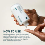 Prequel Skin lightweight ceramide lotion lifestyle shot