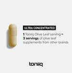 Authentic USA manufactured Toniiq supplement bottle with GMP certification seal