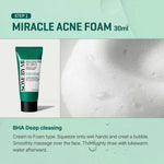 Compact travel friendly skincare set for oil control and acne management displayed on a clean surface.
