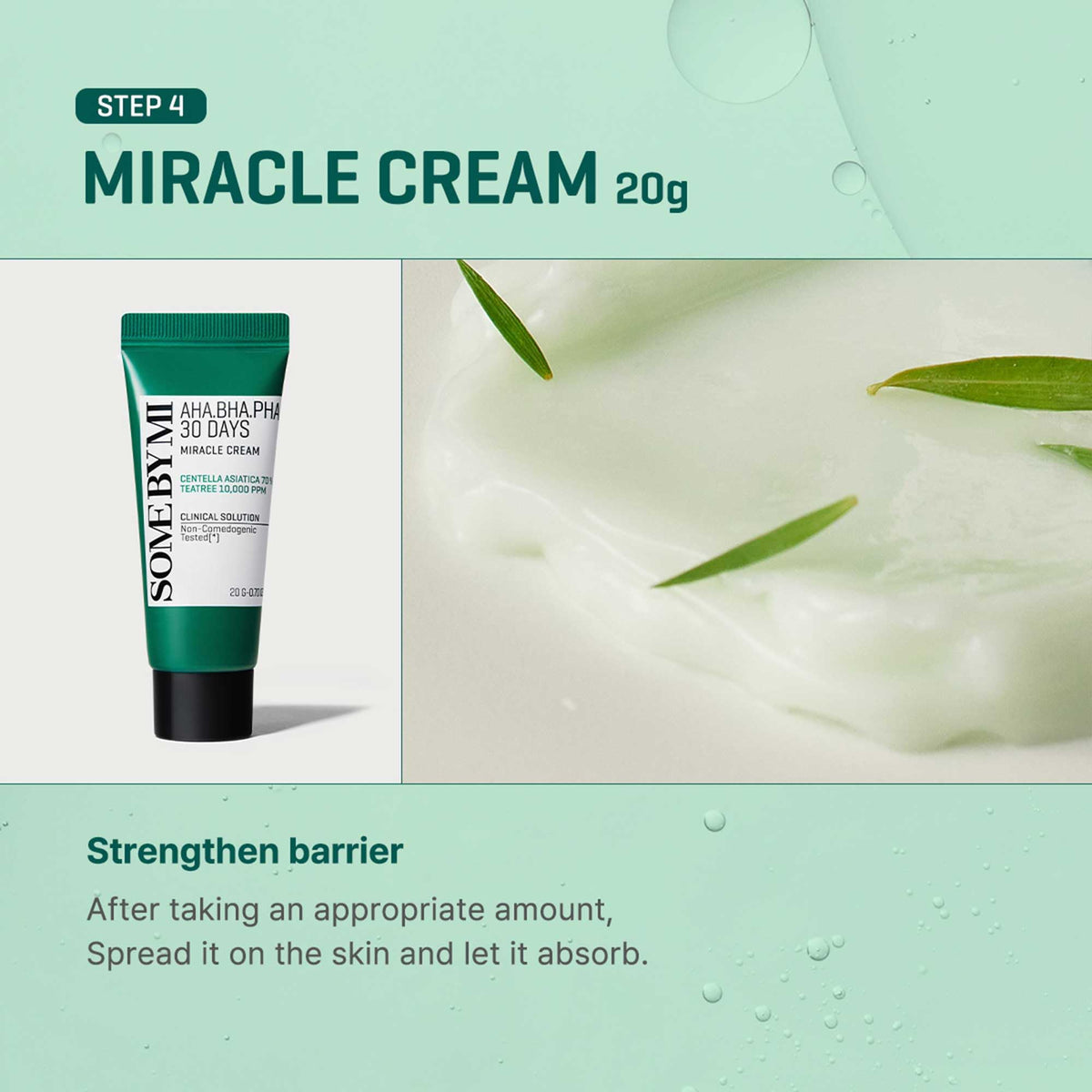 Unboxing view of the complete thirty day miracle trial kit for clearing skin wastes and regulating sebum.