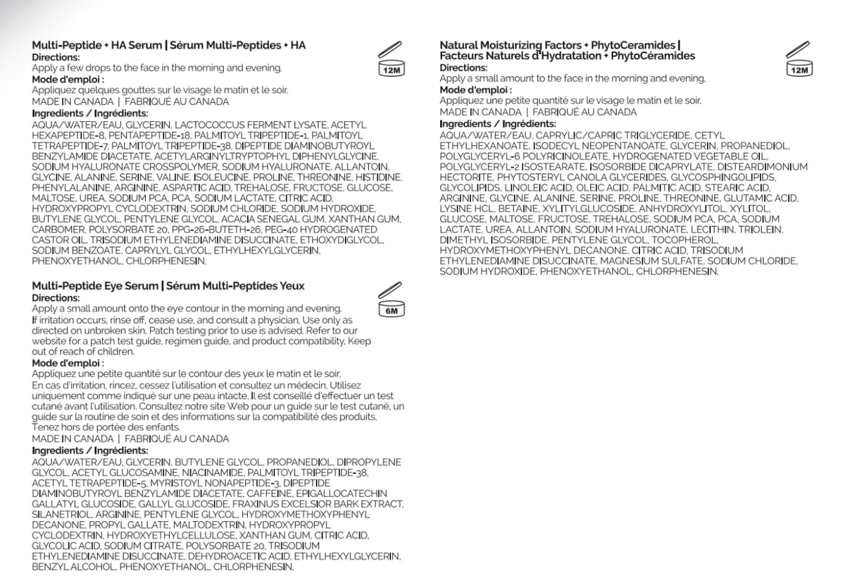 Authentic USA imported The Ordinary age support kit display for Indian consumers