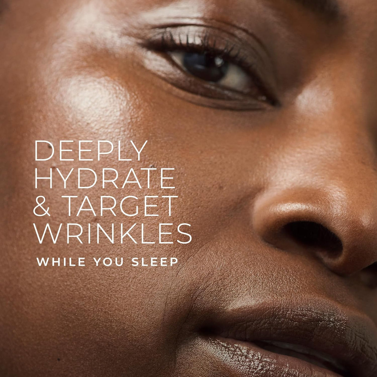 Texture shot of the sheer oil free RoC night cream formula on a clean surface
