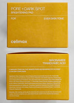 Authentic imported Celimax skincare pad container resting on a clean surface highlighting its premium K-beauty design.