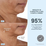Close up look at the conductive spheres of the authentic USA imported NuFACE facial massager.