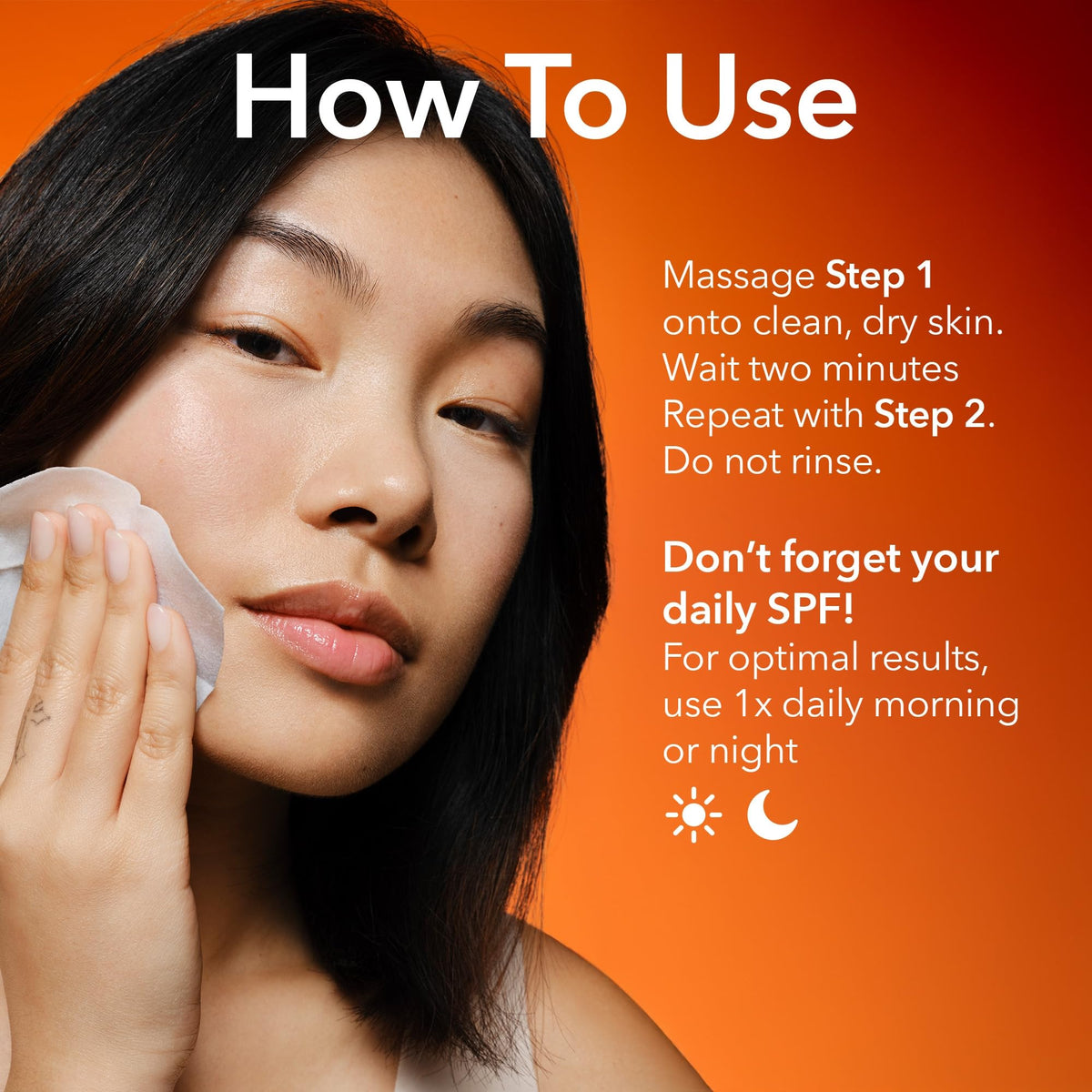 Dr. Dennis Gross anti aging skin brightening daily peel treatments texture view