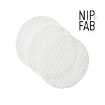 Nip + Fab AHA BHA chemical peel face pads container showing key product benefits