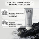 Vivo Per Lei anti aging dead sea facial scrub for sensitive skin