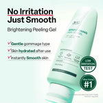 Dr. G facial exfoliator tube showing product texture and ingredients