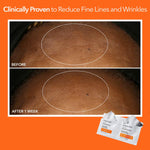 USA imported Dr Dennis Gross chemical peel step one and step two packets together.