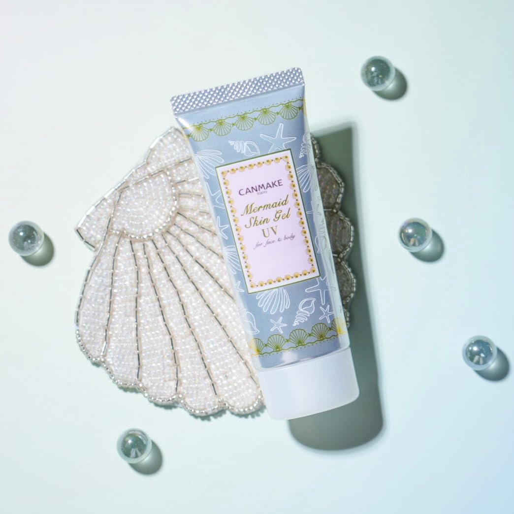 Canmake Mermaid Skin Gel 01 Clear ingredients list on back