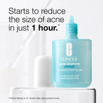 Clinique acne treatment gel bottle with salicylic acid