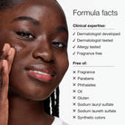 Clinique spot treatment gel texture and ingredients detail