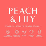 Peach and Lily Power Calm Cleanser premium skincare set