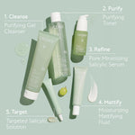 Caudalie Vinopure skincare routine essential cleanser bottle