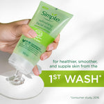 Simple skincare gentle cleanser ingredient highlights