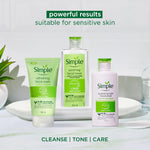 Authentic USA imported Simple facial wash product shot