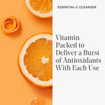 Side view of Murad vitamin C antioxidant face wash