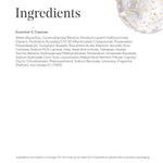 Back of Murad Essential-C Cleanser bottle with ingredients