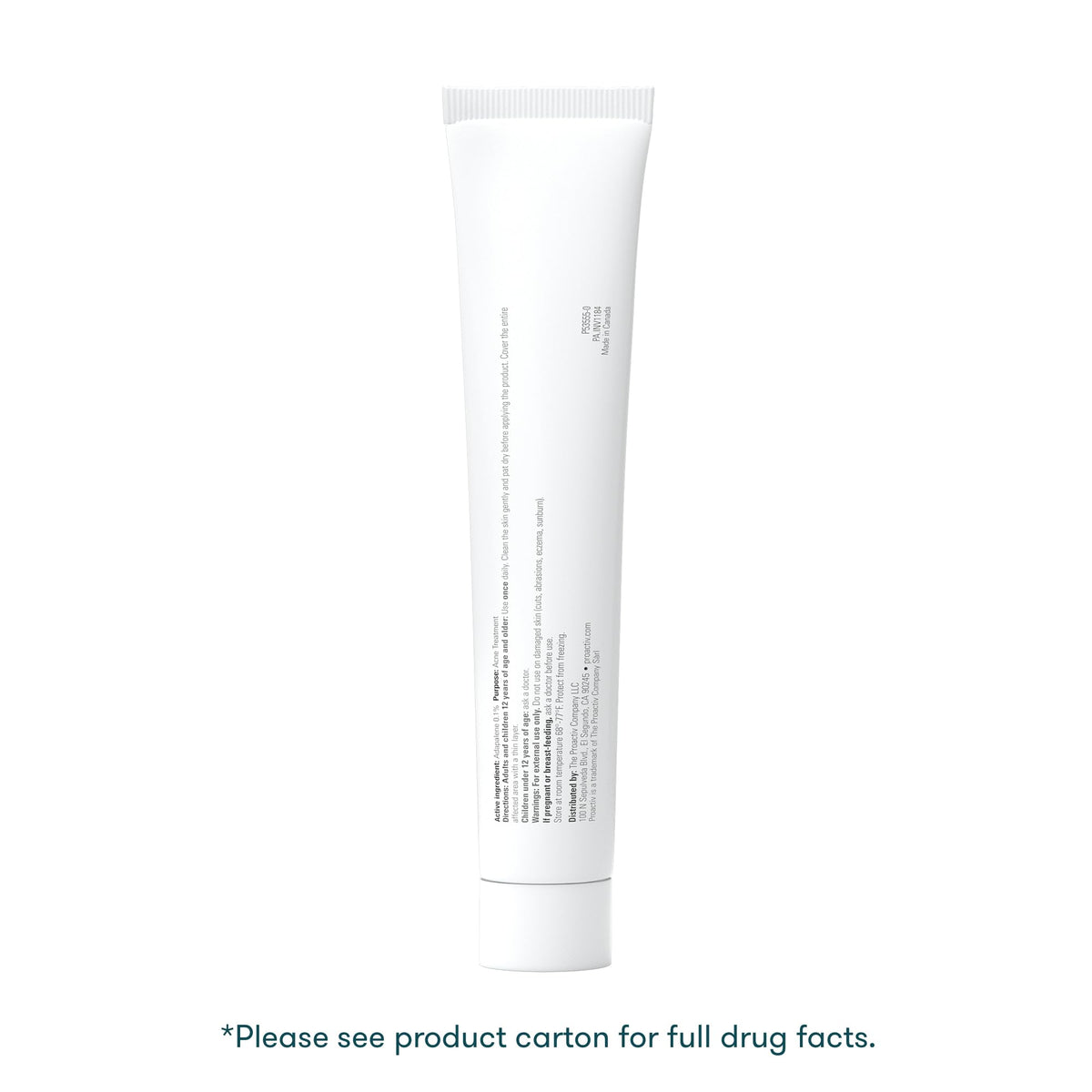 ProactivMD Adapalene 0.1 percent gel side profile