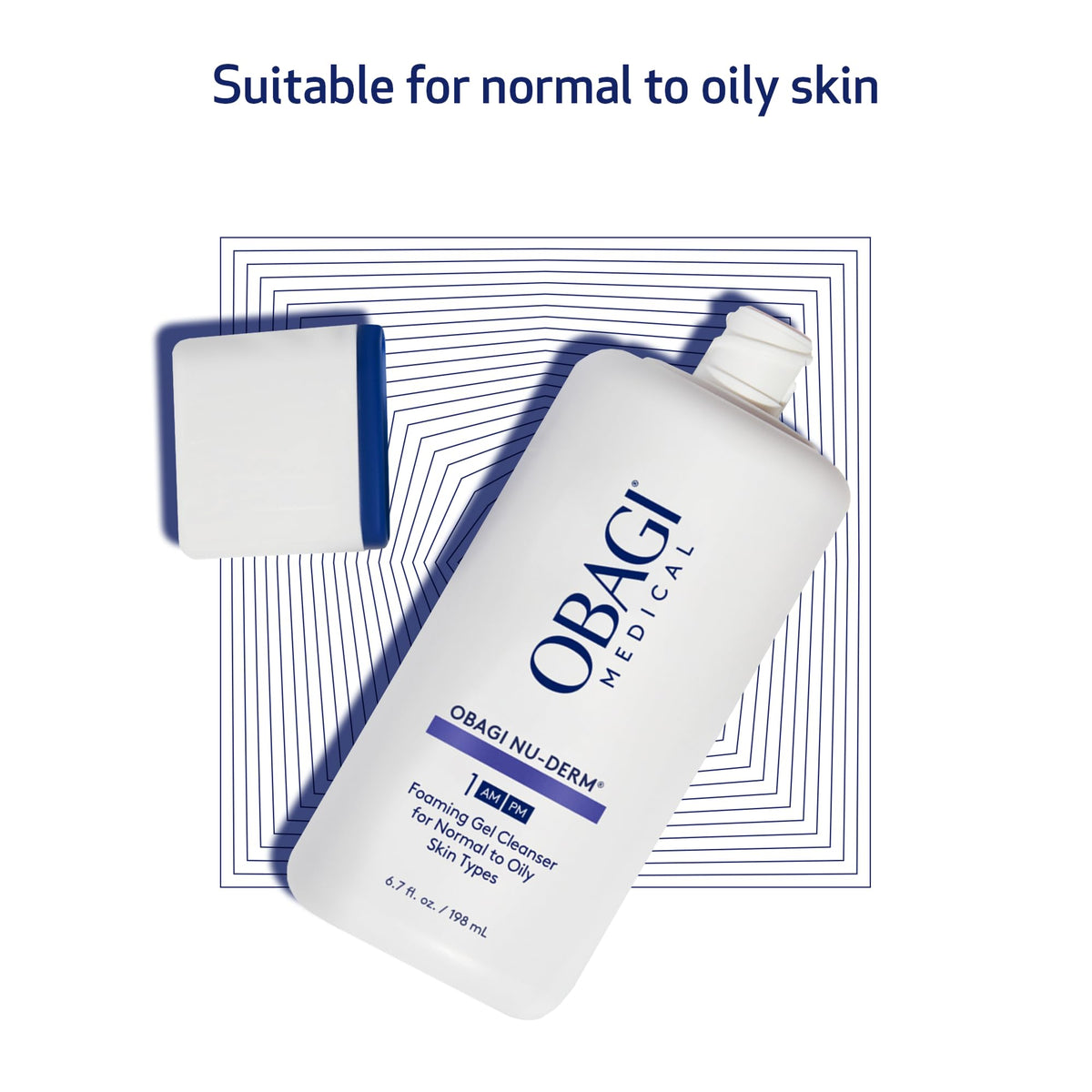 Professional grade foaming cleanser by Obagi Medical