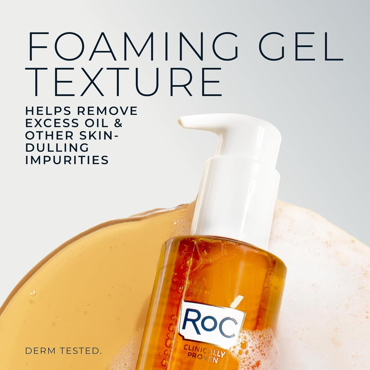 RoC Multi Correxion Revive Plus Glow Gel Cleanser bottle back label