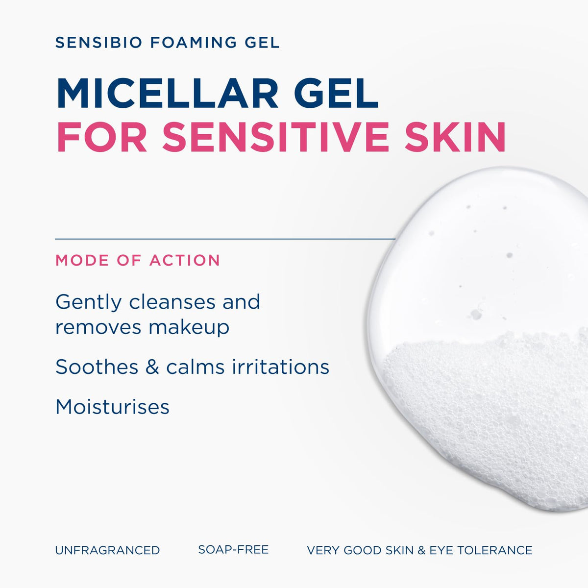 Bioderma Sensibio micellar cleanser 500ml packaging