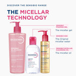 Back label of Bioderma Sensibio Foaming Gel