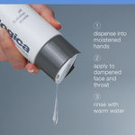 Professional skincare cleanser bottle design