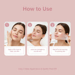 Yuri Beauty 2.53 Fluid Ounces tube showing instructions and product features