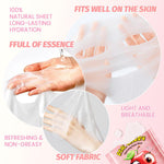 Kaely skincare fruit mask collection for teens