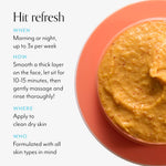 Authentic Bliss Pumpkin Powerhouse exfoliating mask jar