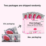 Permotary lip mask packaging label and ingredients