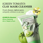 Fully Green Tomato Clay Mask Cleanser pore detox benefits