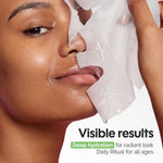Ingredients and usage guide on ZealSea sheet mask set