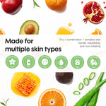 Woman applying ZealSea hydrating sheet mask for self-care
