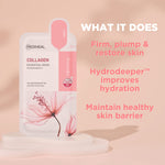 Mediheal Collagen Essential Mask sheet application