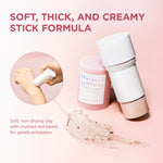 Comparison of skin before and after using SKIN1004 clay stick