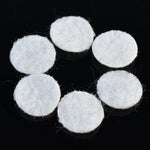 White cotton filters for diamond dermabrasion and comedo suction machines
