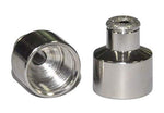 Authentic USA imported diamond microderm replacement tips showing fine medium and coarse grading