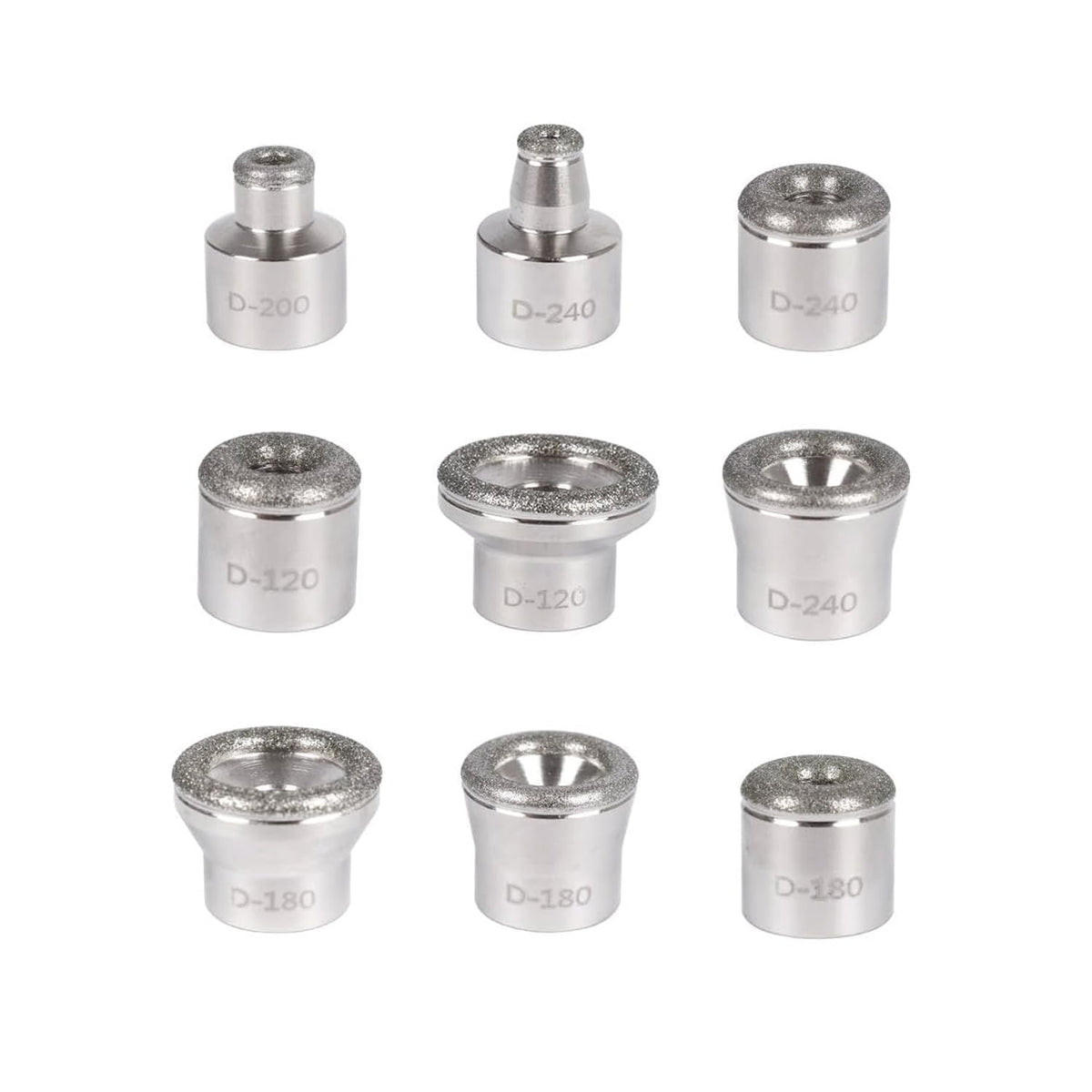 Durable metal facial exfoliator tool kit displayed inside its protective packaging case