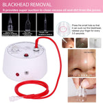 At home microdermabrasion kit including nine interchangeable diamond tips for customizable exfoliation.