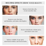 Side view of the AIMENGXI professional facial machine highlighting its compact design and stable countertop placement