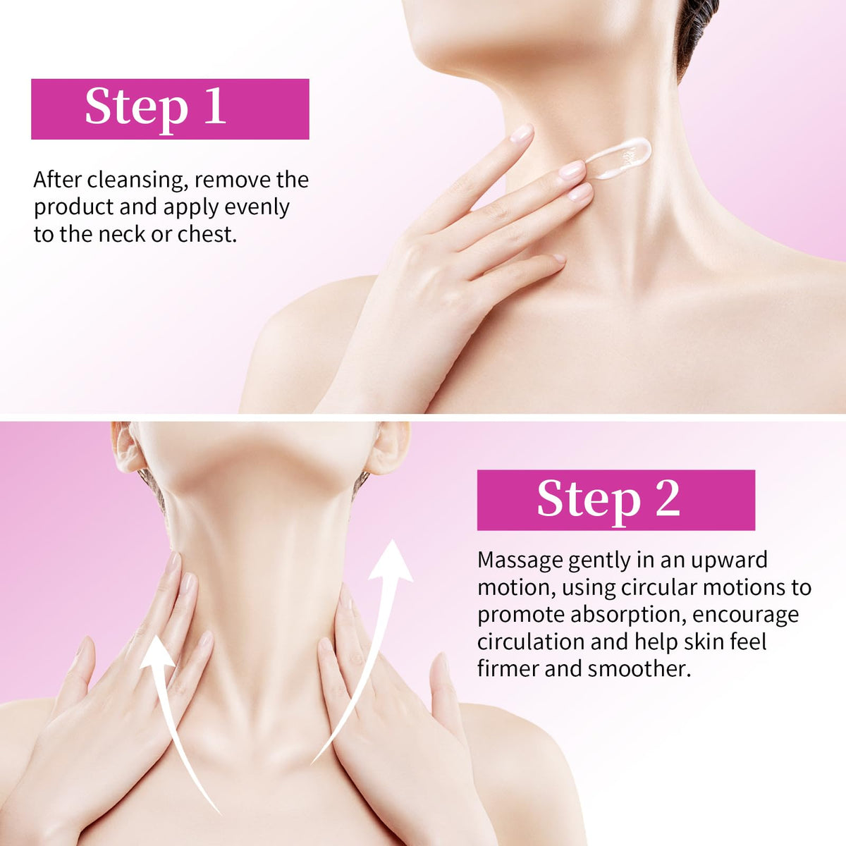 Mrlilei multi zone firming skincare cream application directions