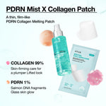 Salmon DNA anti aging melting patch for neck wrinkles