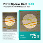 Anua high purity collagen mesh patch melting on skin